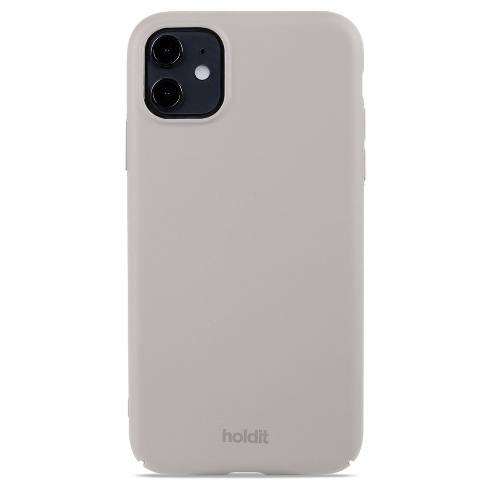 Holdit iPhone 11 Slim Plast Deksel - Taupe