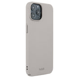 Holdit iPhone 12 / 12 Pro Slim Plast Deksel - Taupe