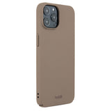 Holdit iPhone 12 / 12 Pro Slim Plast Deksel - Mocha Brown