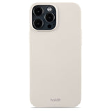 Holdit iPhone 13 Pro Max Slim Plast Deksel - Light Beige