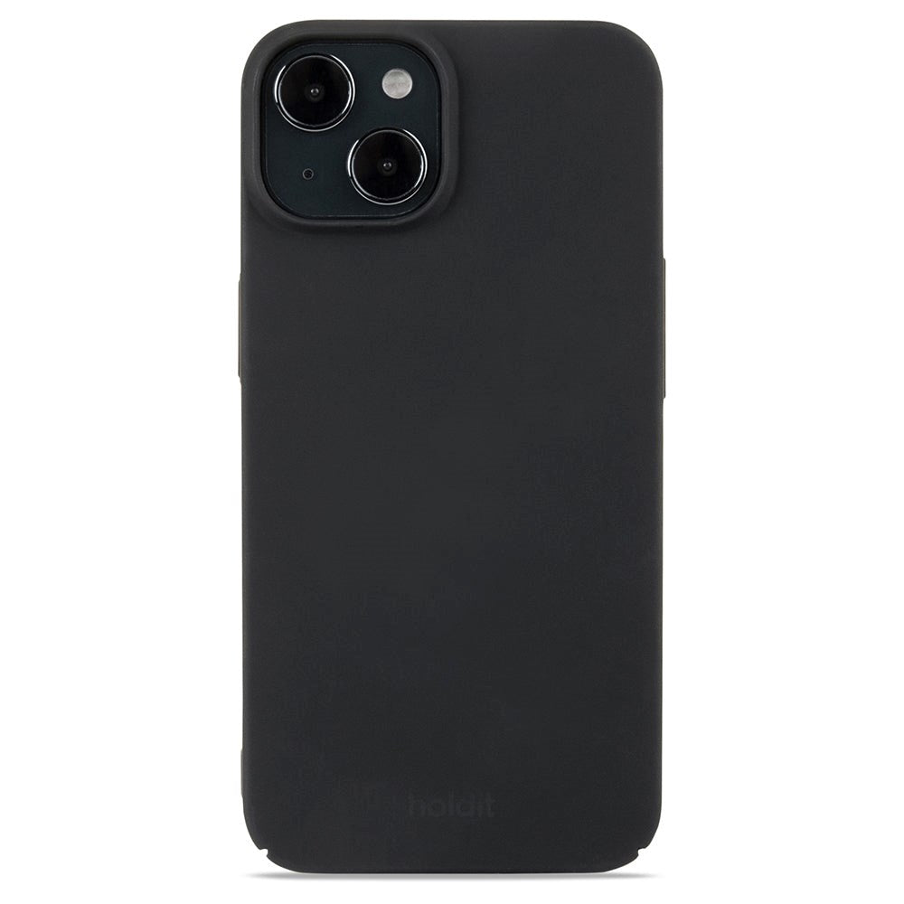 Holdit iPhone 14 / 13 Slim Plast Deksel - Black