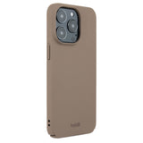 Holdit iPhone 14 Pro Slim Plast Deksel - Mocha Brown