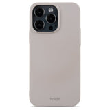 Holdit iPhone 14 Pro Max Slim Plast Deksel - Taupe