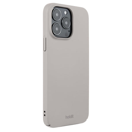 Holdit iPhone 14 Pro Max Slim Plast Deksel - Taupe