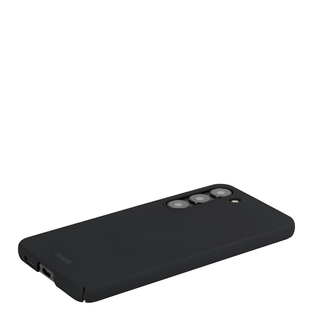 Holdit Samsung Galaxy S23 Slim Plast Deksel - Black