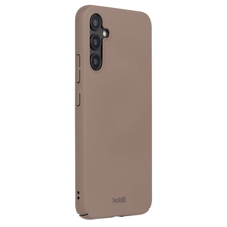 Holdit Samsung Galaxy A54 (5G) Slim Plast Deksel - Mocha Brown