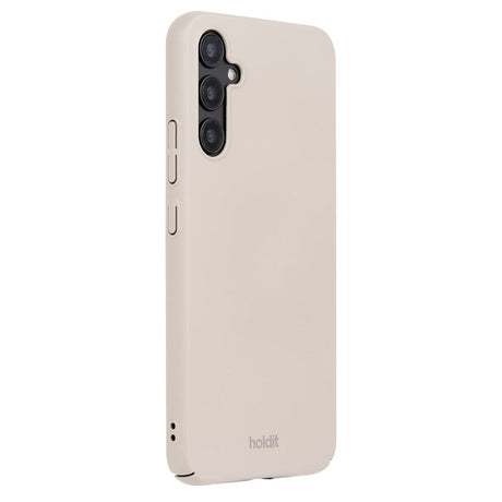 Holdit Samsung Galaxy A54 (5G) Slim Plast Deksel - Light Beige