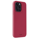 Holdit iPhone 13 Pro Soft Touch Silikon Deksel - Red Velvet