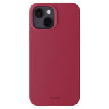 Holdit iPhone 14 / 13 Soft Touch Silikon Deksel - Red Velvet