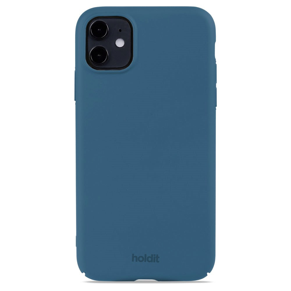 Holdit iPhone 11 Slim Plast Deksel - Denim Blue