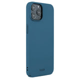 Holdit iPhone 12 / 12 Pro Slim Plast Deksel - Denim Blue