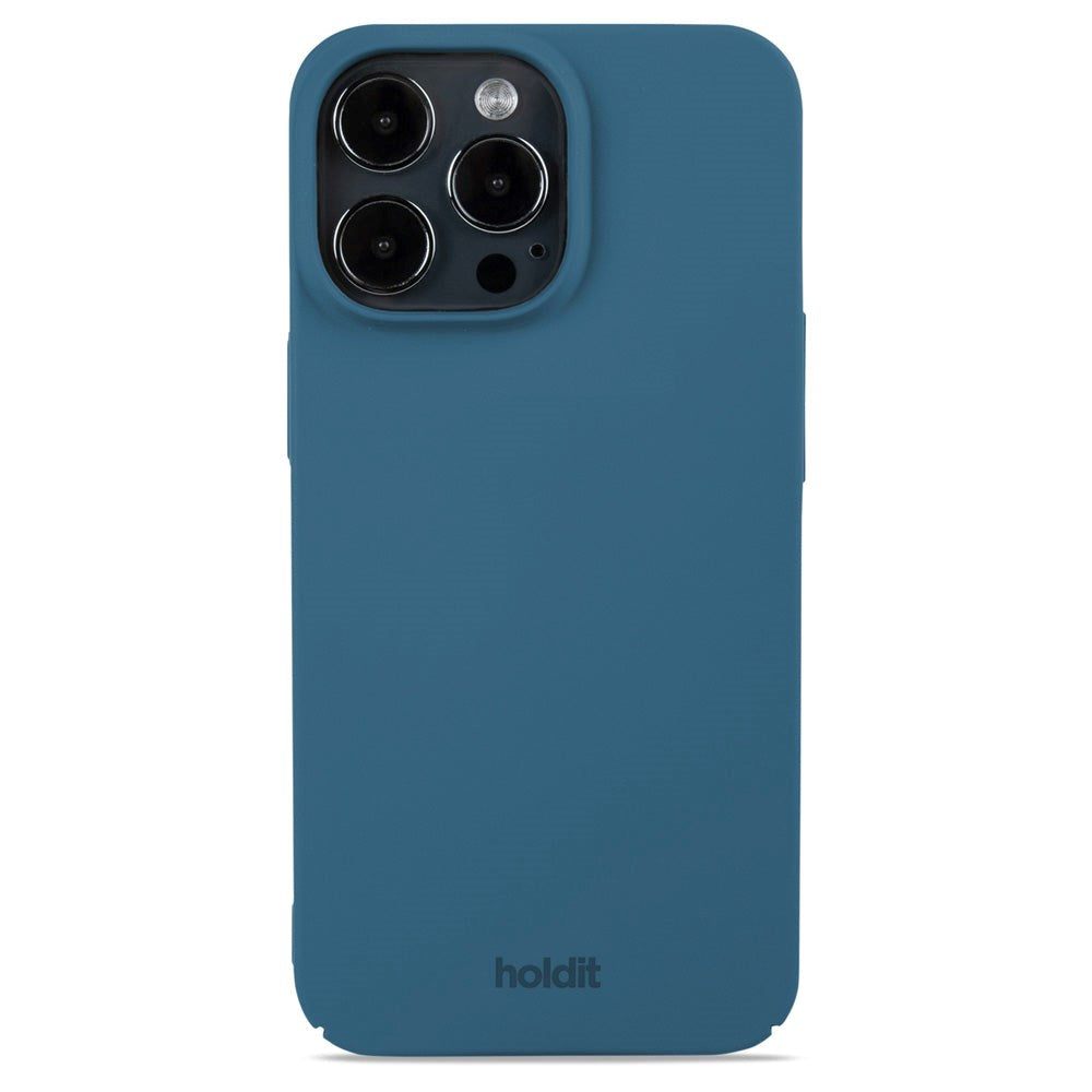 Holdit iPhone 13 Pro Slim Plast Deksel - Denim Blue