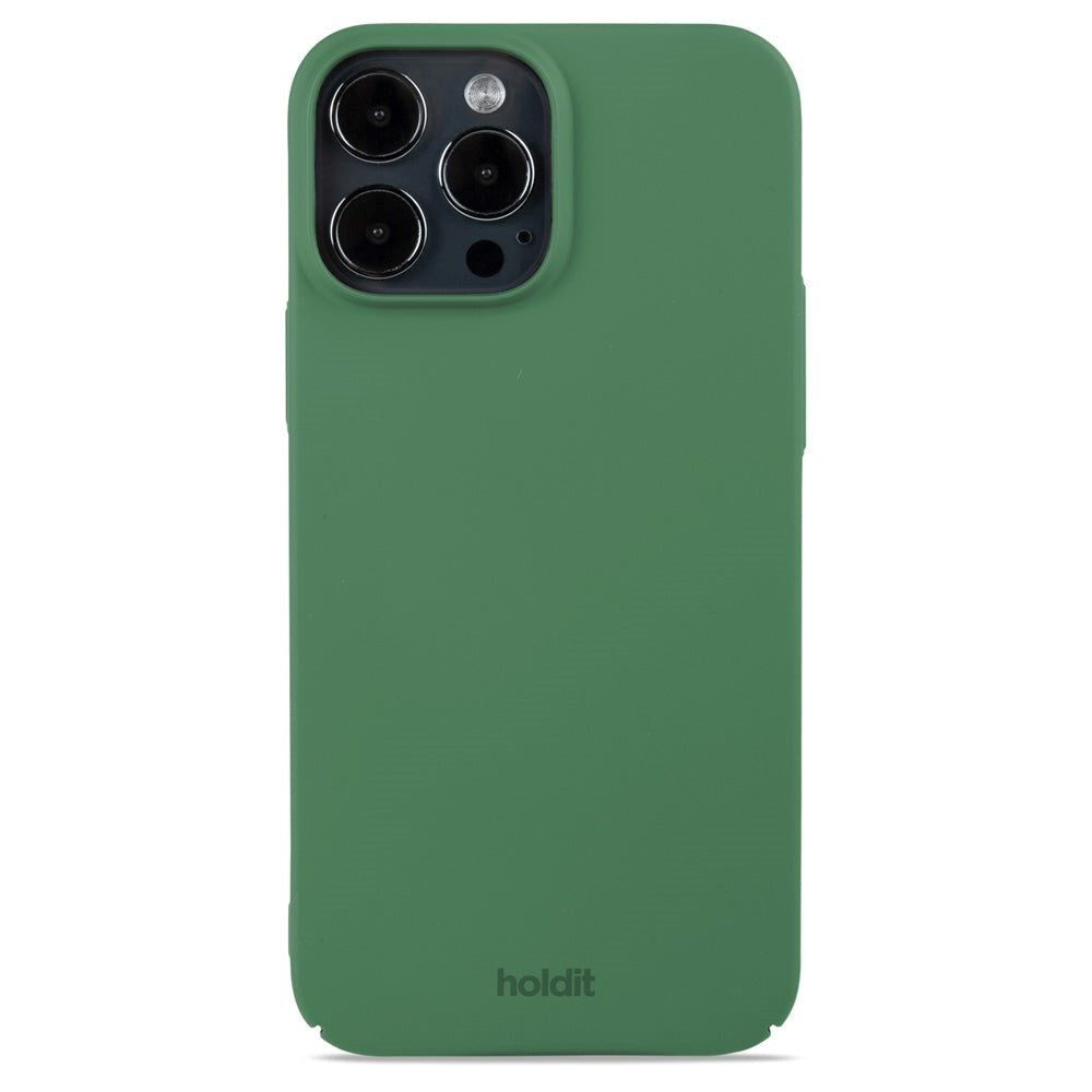 Holdit iPhone 13 Pro Max Slim Plast Deksel - Forest Green