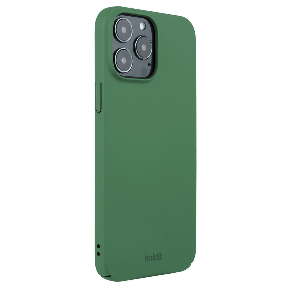 Holdit iPhone 13 Pro Max Slim Plast Deksel - Forest Green