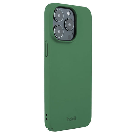 Holdit iPhone 14 Pro Slim Plast Deksel - Forest Green