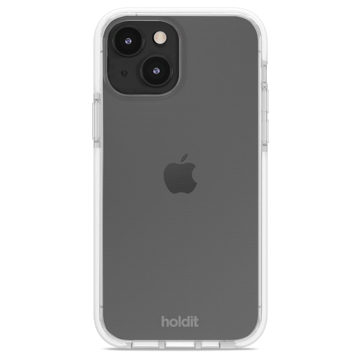 Holdit iPhone 15 Seethru Deksel - White