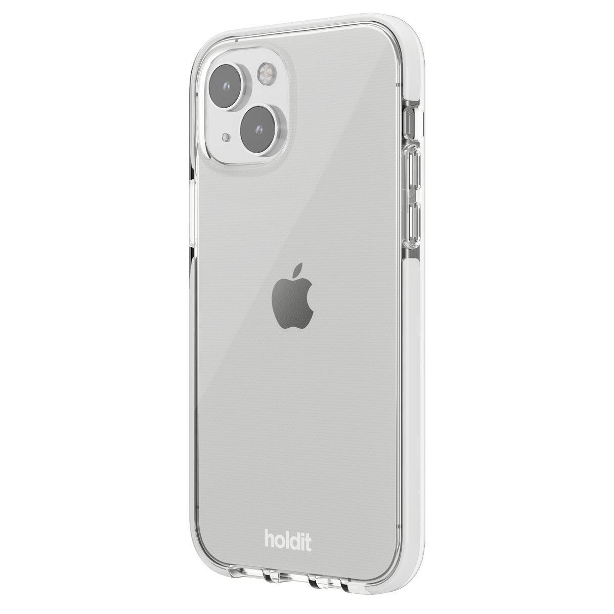 Holdit iPhone 15 Seethru Deksel - White