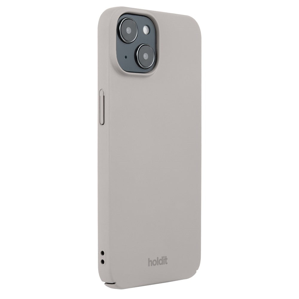 Holdit iPhone 15 Slim Plast Deksel - Taupe