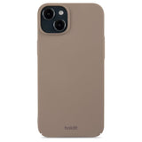 Holdit iPhone 15 Plus Slim Plast Deksel - Mocha Brown