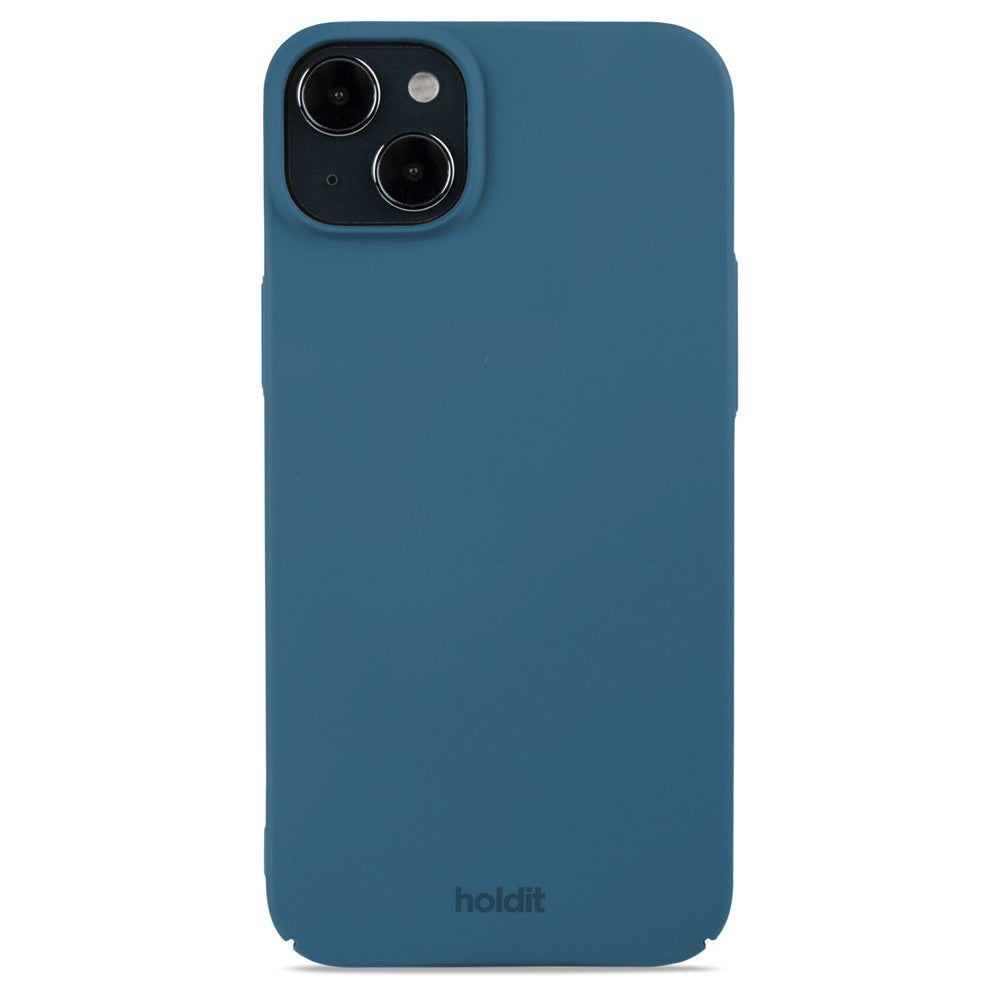 Holdit iPhone 15 Plus Slim Plast Deksel - Denim Blue