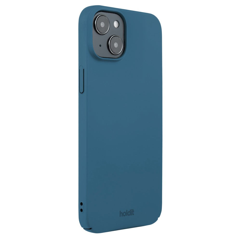 Holdit iPhone 15 Plus Slim Plast Deksel - Denim Blue