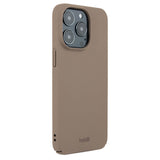 Holdit iPhone 15 Pro Slim Plast Deksel - Mocha Brown