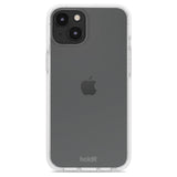 Holdit iPhone 15 Plus Seethru Deksel - White