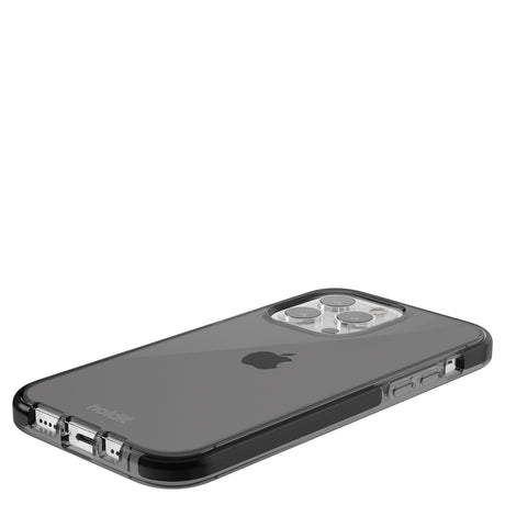 Holdit iPhone 15 Pro Seethru Deksel - Black