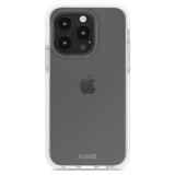 Holdit iPhone 15 Pro Seethru Deksel - White