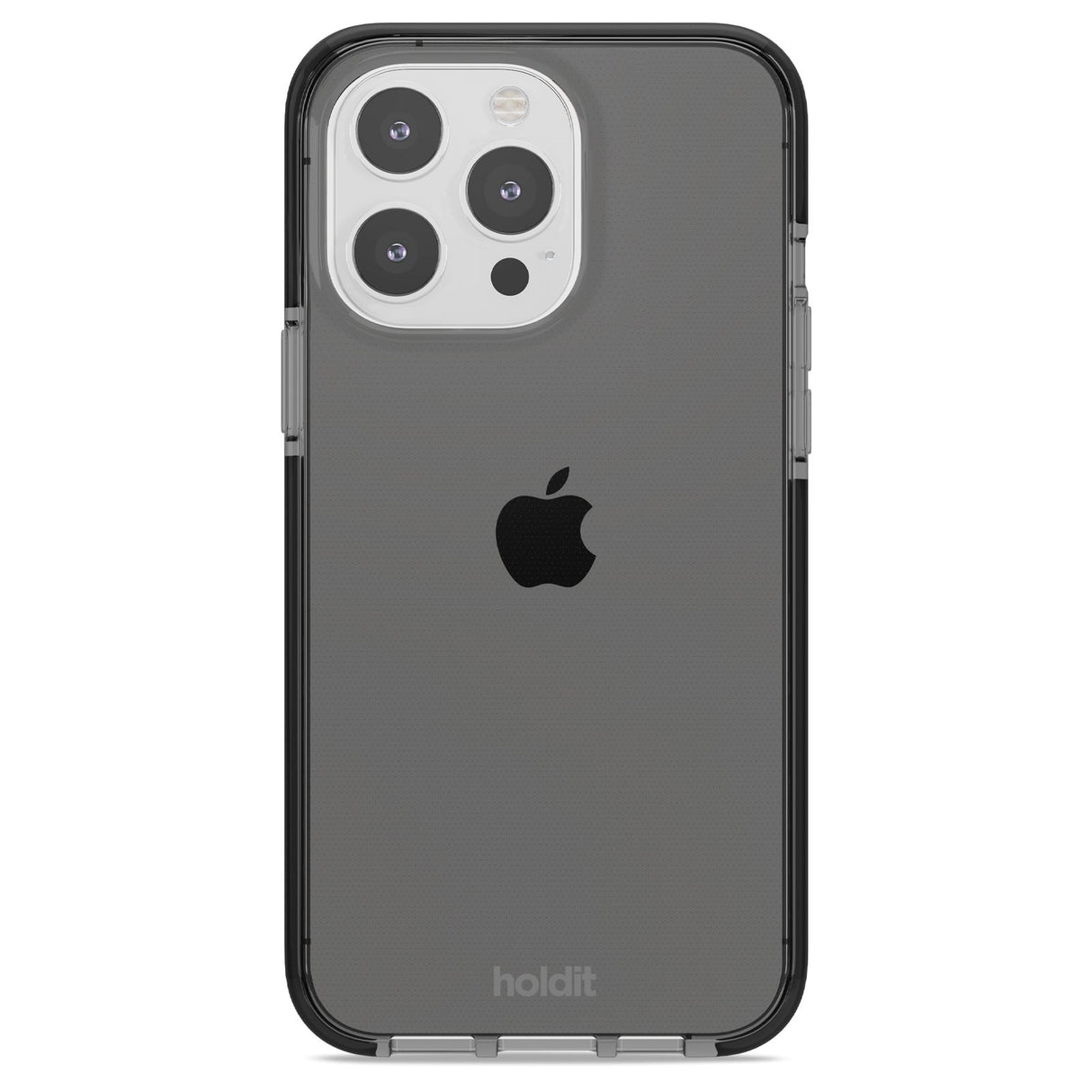 Holdit iPhone 15 Pro Max Seethru Deksel - Black