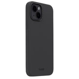 Holdit iPhone 15 Soft Touch Silikon Deksel - Black