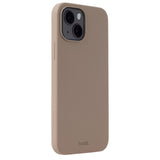 Holdit iPhone 15 Soft Touch Silikon Deksel - Mocha Brown