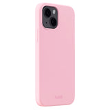 Holdit iPhone 15 Soft Touch Silikon Deksel - Pink