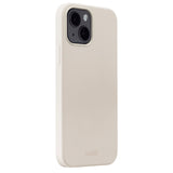 Holdit iPhone 15 Soft Touch Silikon Deksel - Light Beige