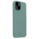 Holdit iPhone 15 Soft Touch Silikon Deksel - Moss Green