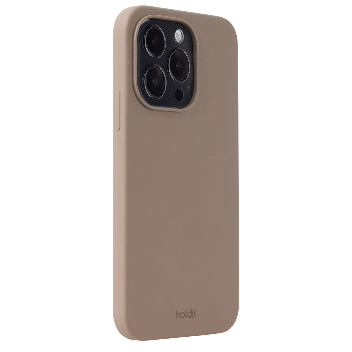 Holdit iPhone 15 Pro Soft Touch Silikon Deksel - Mocha Brown