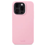 Holdit iPhone 15 Pro Soft Touch Silikon Deksel - Pink