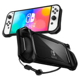 Spigen Nintendo Switch OLED Rugged Armor Deksel - Svart