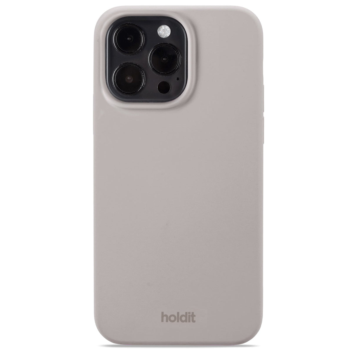 Holdit iPhone 15 Pro Max Soft Touch Silikon Deksel - Taupe