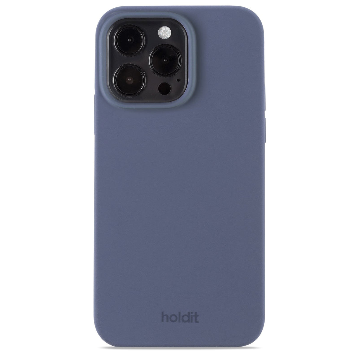 Holdit iPhone 15 Pro Max Soft Touch Silikon Deksel - Pacific Blue