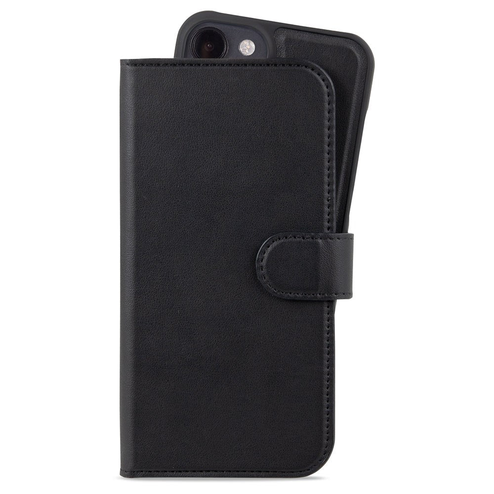 Holdit iPhone 15 Wallet Case Magnet Plus - Flip Deksel - Black