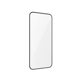 Holdit iPhone 15 Pro Max Herdet Glass Skjermbeskyttelse 3D - Case-Friendly - Gjennomsiktig / Svart Kant