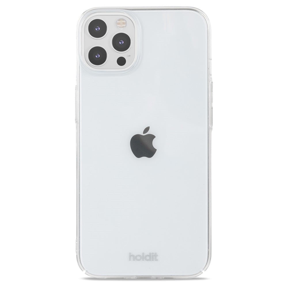 Holdit iPhone 12 / 12 Pro Slim Plast Deksel - Transparent