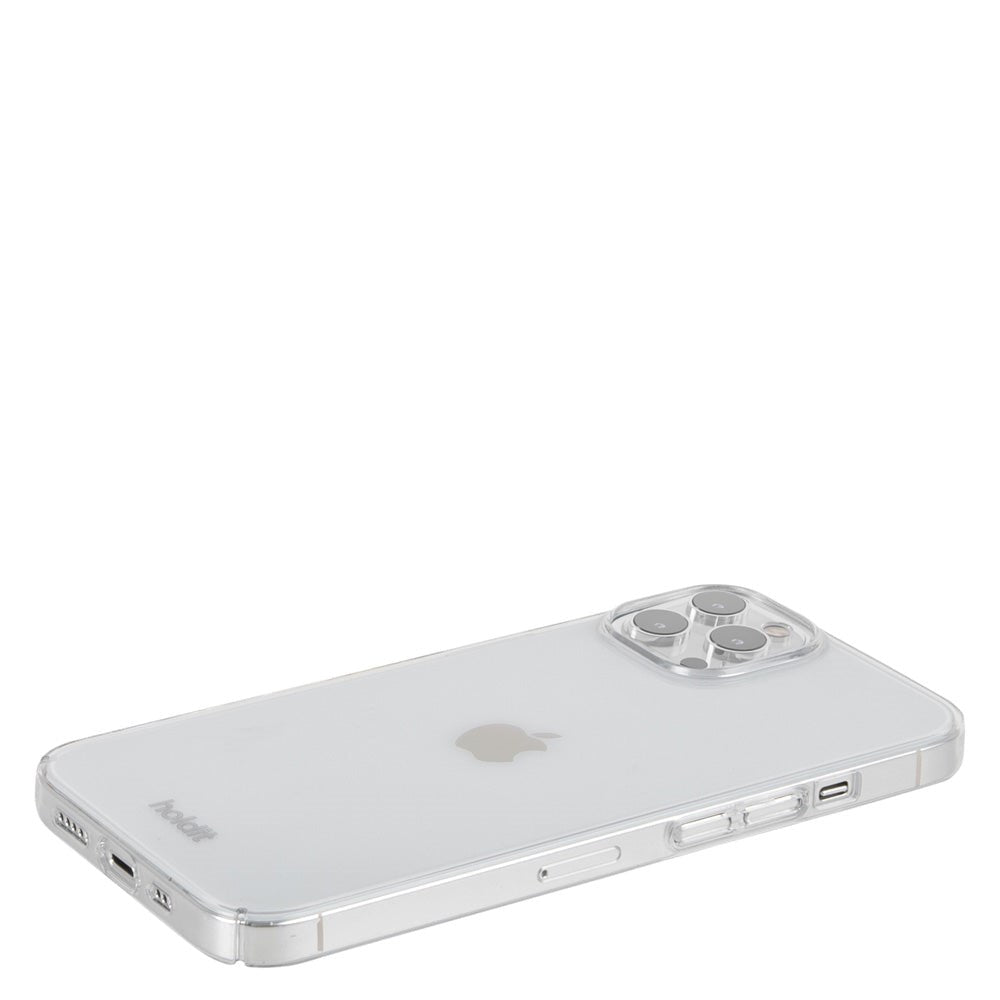 Holdit iPhone 12 / 12 Pro Slim Plast Deksel - Transparent