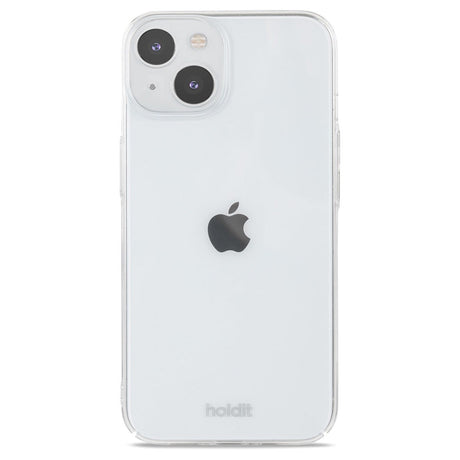 Holdit iPhone 15 Slim Plast Deksel - Transparent