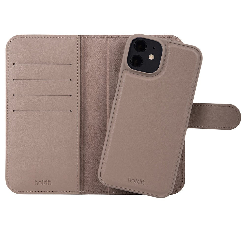 Holdit iPhone 11 Wallet Case Magnet Plus - Flip Deksel - Mocha Brown