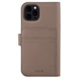 Holdit iPhone 12 / 12 Pro Wallet Case Magnet Plus - Flip Deksel - Mocha Brown