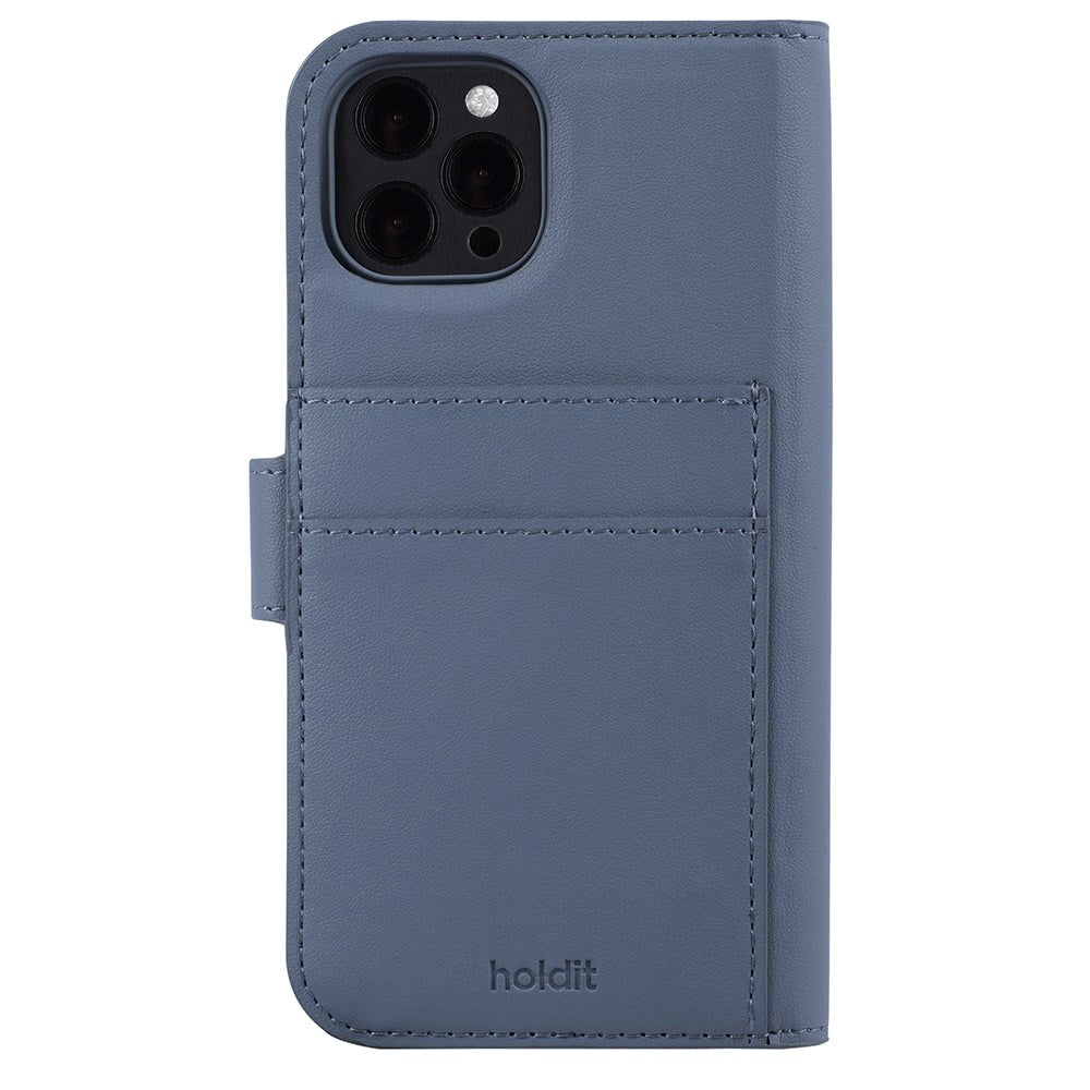 Holdit iPhone 12 / 12 Pro Wallet Case Magnet Plus - Flip Deksel - Pacific Blue