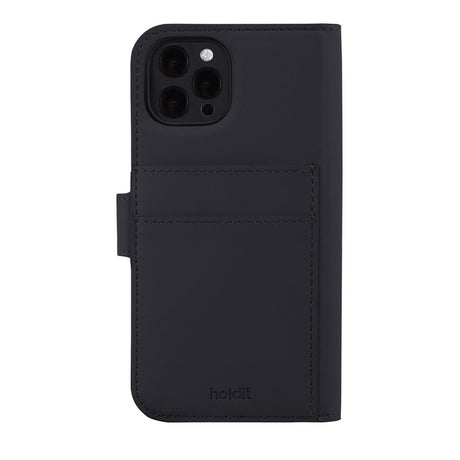 Holdit iPhone 12 / 12 Pro Wallet Magnet Plus Case - Svart