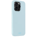 Holdit iPhone 14 Pro Soft Touch Silikon Deksel - Mineral Blue